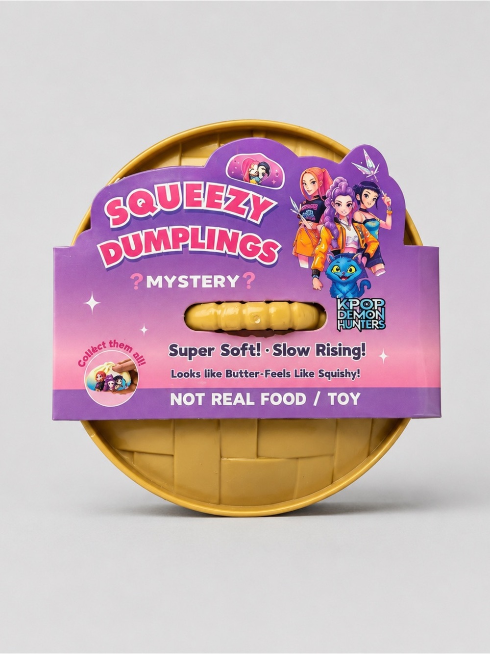 KPOP 1 Foam Squishy Mystery Dumpling Toy – Slow Rising Stress Relief Squishy